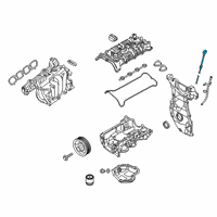 OEM Nissan Guide-Oil Level Gauge Diagram - 11150-5RL0A