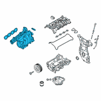 OEM Nissan Kicks Manifold Assy-Intake Diagram - 14001-5RL0A