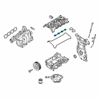 OEM Nissan Versa Rocker Cover Gasket Diagram - 13270-5RB0B