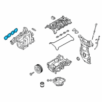 OEM Nissan Kicks Gasket-Intake Manifold Diagram - 14035-5RL0A