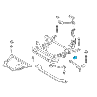 OEM BMW X6 Rubber Mount, Control Arm Diagram - 31-12-6-864-000