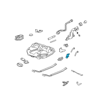 OEM 2000 Honda Civic Valve Set, Solenoid Diagram - 17012-S01-A01