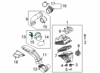 OEM 2021 Hyundai Sonata EJECTOR ASSY Diagram - 31610-T1000