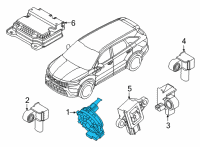 OEM 2022 Kia Sorento Contact Assy-Clock S Diagram - 93490P2000