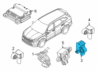 OEM 2022 Hyundai Ioniq 5 SENSOR ASSY-A TYPE CRASH Diagram - 95920-T1100