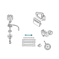 OEM Dodge Ram 2500 Van CABLE/IGN-Ignition Coil Diagram - 56028396AB