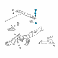 OEM 2002 Chevrolet S10 Link Diagram - 15996064