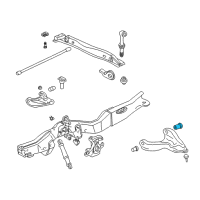 OEM GMC Sonoma Lower Bushing Diagram - 14049624