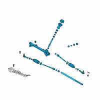 OEM 2018 Hyundai Elantra GT Gear Assembly-Steering Diagram - 56500-G3000
