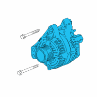 OEM 2019 GMC Acadia Alternator Diagram - 13507127