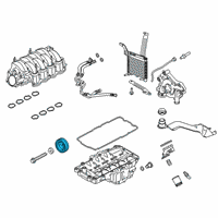 OEM Ford Vibration Damper Diagram - GR3Z-6312-B