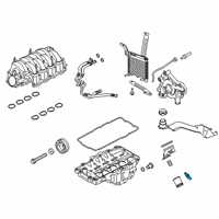 OEM 2018 Ford Explorer Oil Pressure Sending Unit Diagram - CM5Z-9D290-B