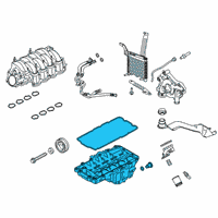 OEM 2018 Ford Mustang Oil Pan Diagram - GR3Z-6675-E