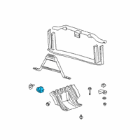 OEM 2002 Chevrolet Trailblazer EXT Air Temperature Sensor Diagram - 15047946