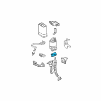 OEM 2000 Chevrolet Impala EGR Valve Gasket Diagram - 12567275