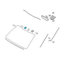 OEM Kia Niro EV Sensor-Auto DEFOG Diagram - 97257G8000