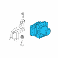 OEM Honda Civic Modulator Assembly, (Coo) Diagram - 57110-TR2-317