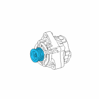 OEM 2006 Toyota Tacoma Pulley Diagram - 27411-31200