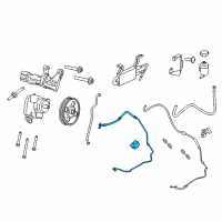 OEM 2019 Ford Transit-150 Pressure Hose Diagram - CK4Z-3A212-C