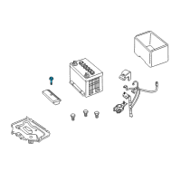 OEM Pontiac Hex Head Screw-M 8X 40 Z 1 Sechskantschr Diagram - 92138687