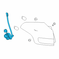 OEM Toyota RAV4 Socket & Wire Diagram - 81555-42210