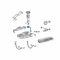 OEM 2006 Toyota Tundra Fuel Filter Diagram - 232170F020