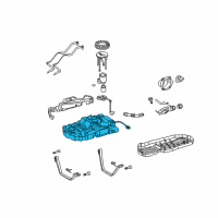 OEM 2006 Toyota Tundra Fuel Tank Diagram - 77001-0C050