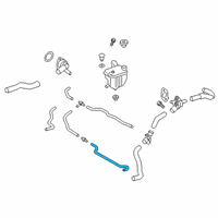 OEM 2022 Toyota Corolla By-Pass Hose Diagram - 16264-37130