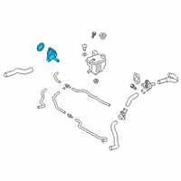 OEM Lexus CT200h Inlet Sub-Assembly, Water Diagram - 16031-37010