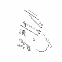 OEM 2005 Nissan Pathfinder Hose-Washer Diagram - 28975-EA511