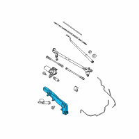 OEM 2007 Nissan Xterra Tank Assy-Windshield Washer Diagram - 28910-EA000