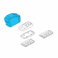 OEM Hyundai Panel Assembly-Floor Console Diagram - 84650-4D000-CS