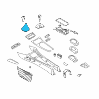 OEM BMW Gear Lever Cover Diagram - 25-11-7-526-993