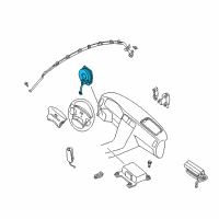 OEM 2007 Nissan Maxima Sensor Assembly-Steering Angle Diagram - 47945-3X10A