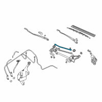 OEM 2005 Honda Civic Rod Unit A Diagram - 76540-S6D-G01