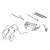 OEM 2004 Honda Civic Cap Assy., Mouth Diagram - 76812-S6D-E11