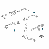 OEM Buick LaCrosse In-Car Sensor Diagram - 22801046