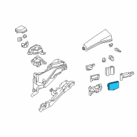 OEM 2015 Lexus ES300h Block Assembly, Engine Room Diagram - 82720-33351