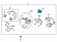 OEM 2022 Kia Carnival Switch Assembly-Paddle S Diagram - 96770P2000
