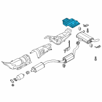 OEM 2015 Ford C-Max Heat Shield Diagram - FV6Z-5811434-A