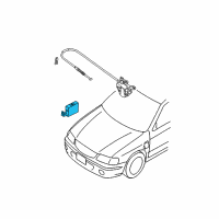 OEM Nissan Sentra Controller Assy-ASCD Diagram - 18930-4Z100