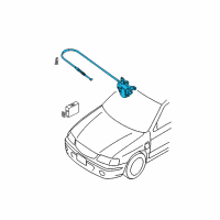 OEM Nissan Sentra Actuator Assy-Ascd Diagram - 18910-5M010