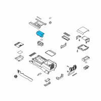 OEM Ford Holder Diagram - JL1Z-7813562-AB