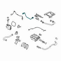 OEM 2019 Toyota Yaris Rear Oxygen Sensor Diagram - 89465-WB002