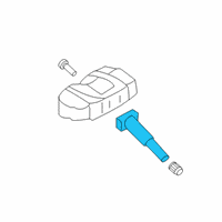 OEM Hyundai Tucson Tire Pressure Monitoring System (Tpms) Valve Diagram - 52936-B2100