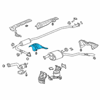 OEM 2020 Honda Clarity Plate A, Floor Ht/Baf Diagram - 74600-TRW-A00