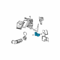 OEM 2005 Cadillac CTS Duct Asm-Front Intake Air Diagram - 25750690