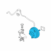 OEM 2017 Infiniti Q70 Booster Assy-Brake Diagram - D7210-1MB0D