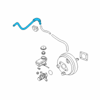 OEM 2010 Infiniti FX50 Hose-Booster Diagram - 47474-1CD0B