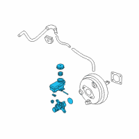 OEM 2017 Infiniti Q70 Cylinder Assy-Brake Master Diagram - D6010-1MB0E